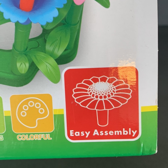 Creative Gardens Flower Arrangement Building Toy DIY Play Kit NIB Sealed Ages 3+ - Picture 8 of 16